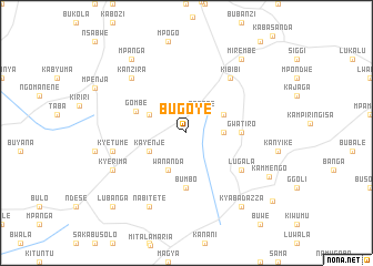 map of Bugoye