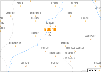 map of Buğra