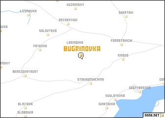 map of Bugrinovka