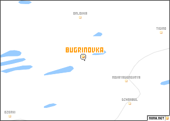 map of Bugrinovka