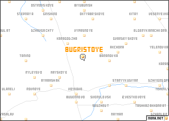 map of Bugristoye