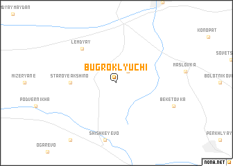 map of Bugro-Klyuchi