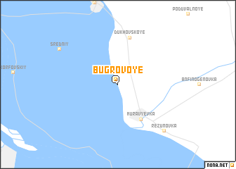 map of Bugrovoye