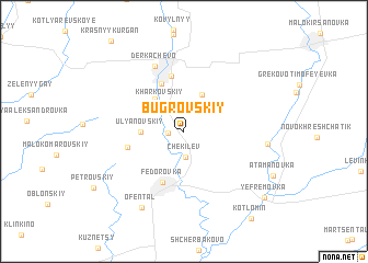 map of Bugrovskiy