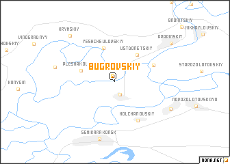 map of Bugrovskiy