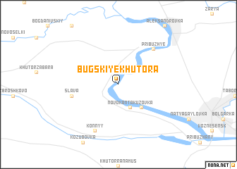 map of Bugskiye Khutora