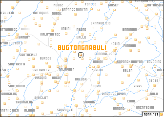 map of Bugtong na Buli