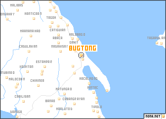 map of Bugtong