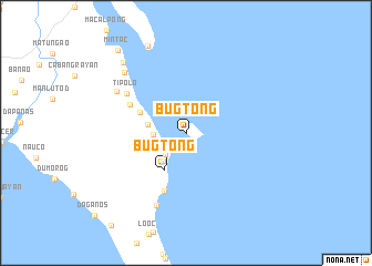 map of Bugtong