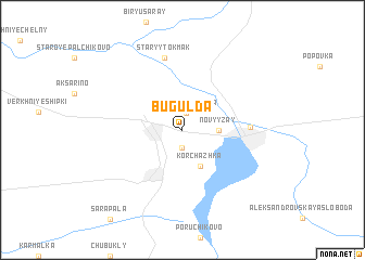 map of Bugul\