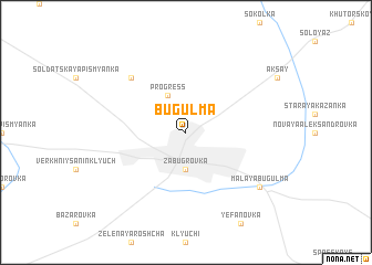 map of Bugul\