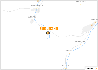 map of Bugunzha