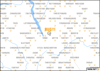 map of Bugyi