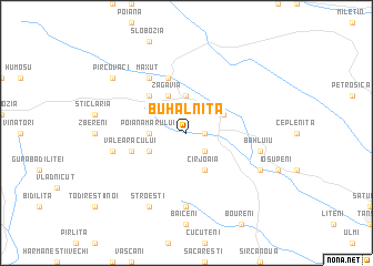 map of Buhalniţa