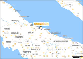 map of Buhañgin