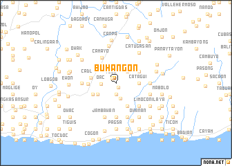 map of Buhangon