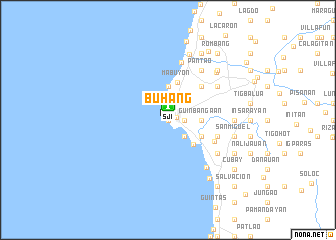 map of Buhang