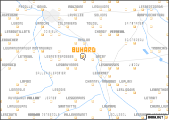 map of Buhard