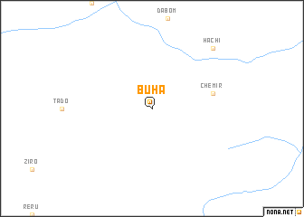 map of Buha