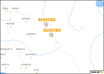 map of Buhemba
