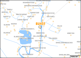 map of Būḩer