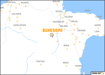 map of Buhesapa