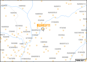 map of Buhevyi