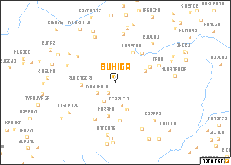 map of Buhiga
