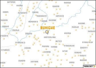 map of Buhigwe