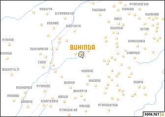 map of Buhinda