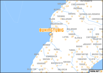 map of Buhingtubig