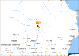 map of Buhi