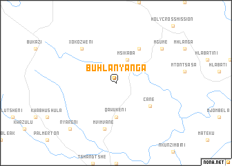 map of Buhlanyanga