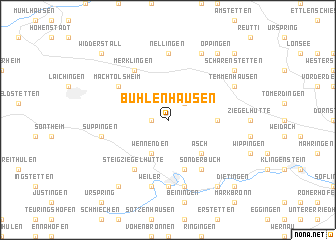 map of Bühlenhausen