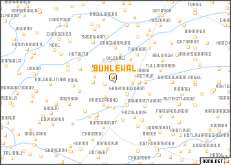 map of Būhlewāl