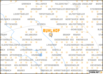 map of Bühlhof