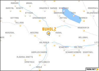 map of Buholz