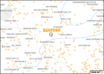 map of Buhrman