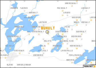 map of Buhult