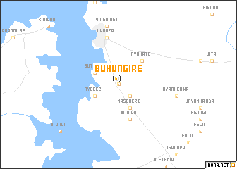 map of Buhungire