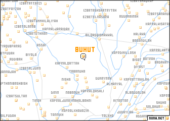 map of Buhût