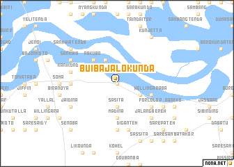 map of Buiba Jalo Kunda