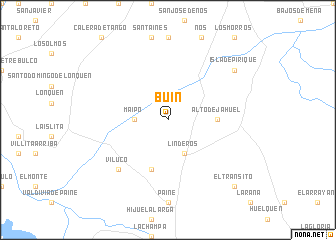 map of Buin