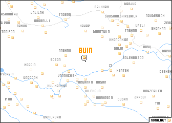 map of Būʼīn