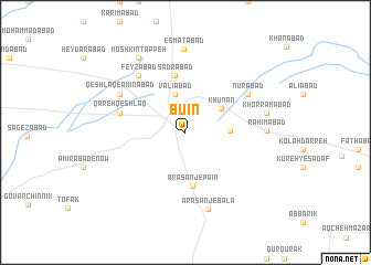 map of Būʼīn