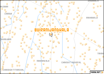 map of Buirāni Jandwāla