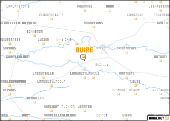 map of Buire