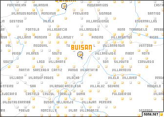 map of Buisán