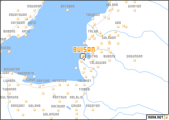 map of Bu-isan