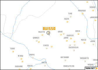 map of Buissa